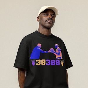 Lebron James Kareem Abdul-jabbar King Point Scoring Record Goat Basketball Fan T Shirt