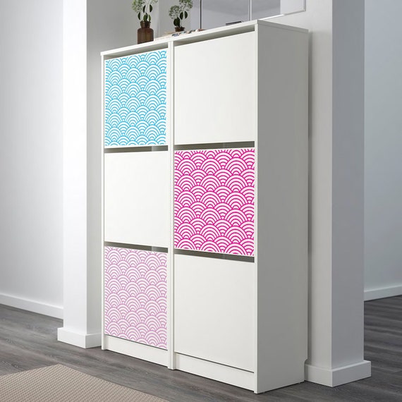 Furniture Overlays / Removable Vinyl Decal for IKEA BISSA Shoe Etsy