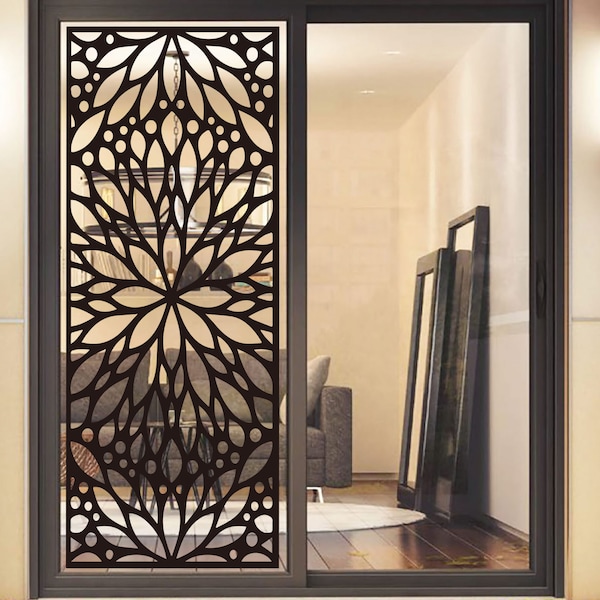 Give Your Home a Makeover with Beautiful Window Decals , Window Decorative Decals sticker/ front doors/ exterior doors sticker film