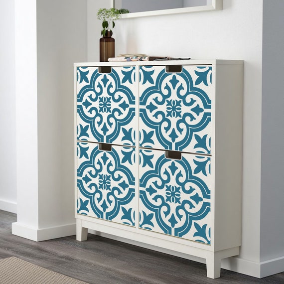 Furniture Overlays / Removable Vinyl Decal for IKEA STÄLL Shoe Etsy