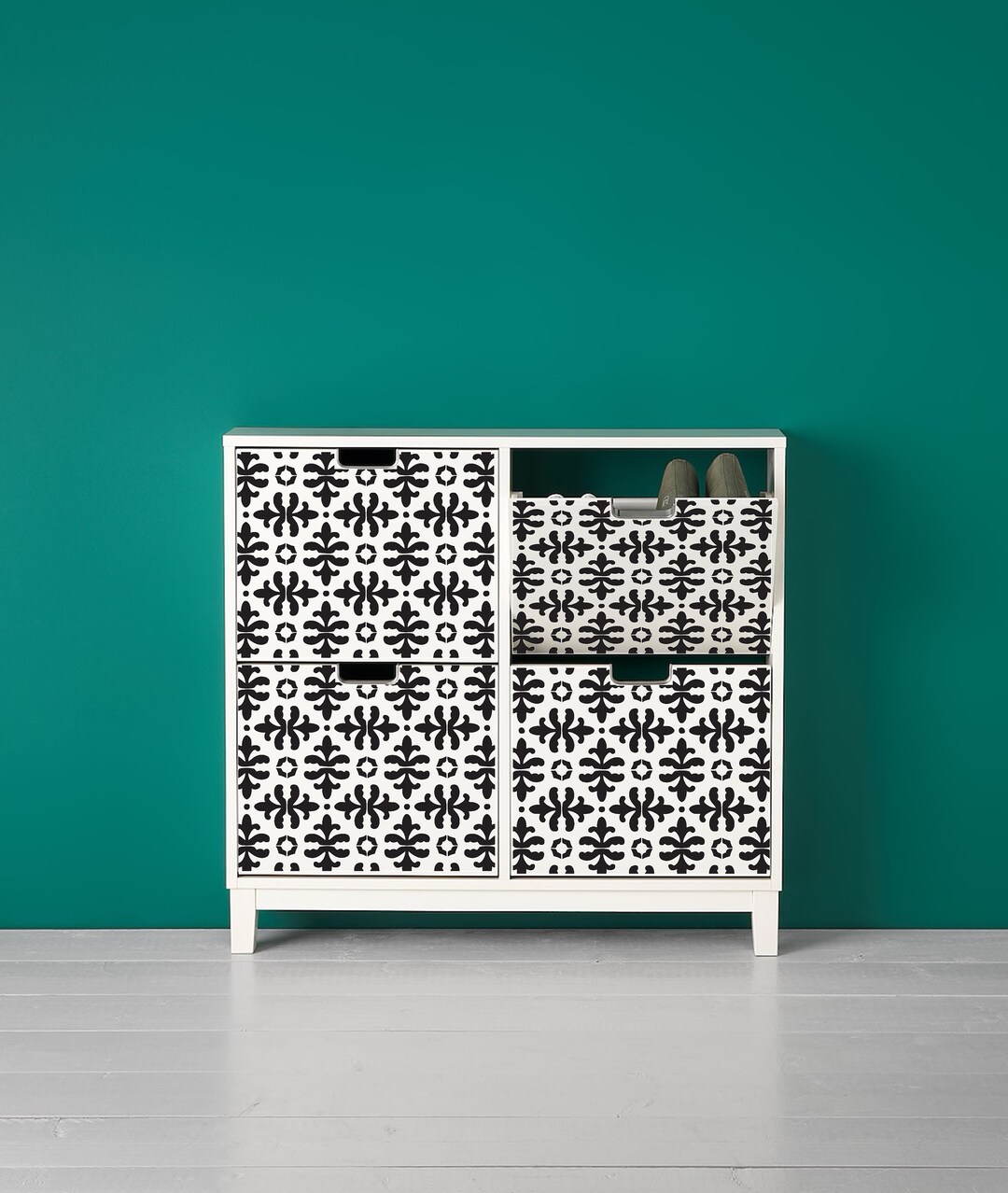 Decals for IKEA STÄLL Shoe Decal Stickers Dresser Hack Overlays