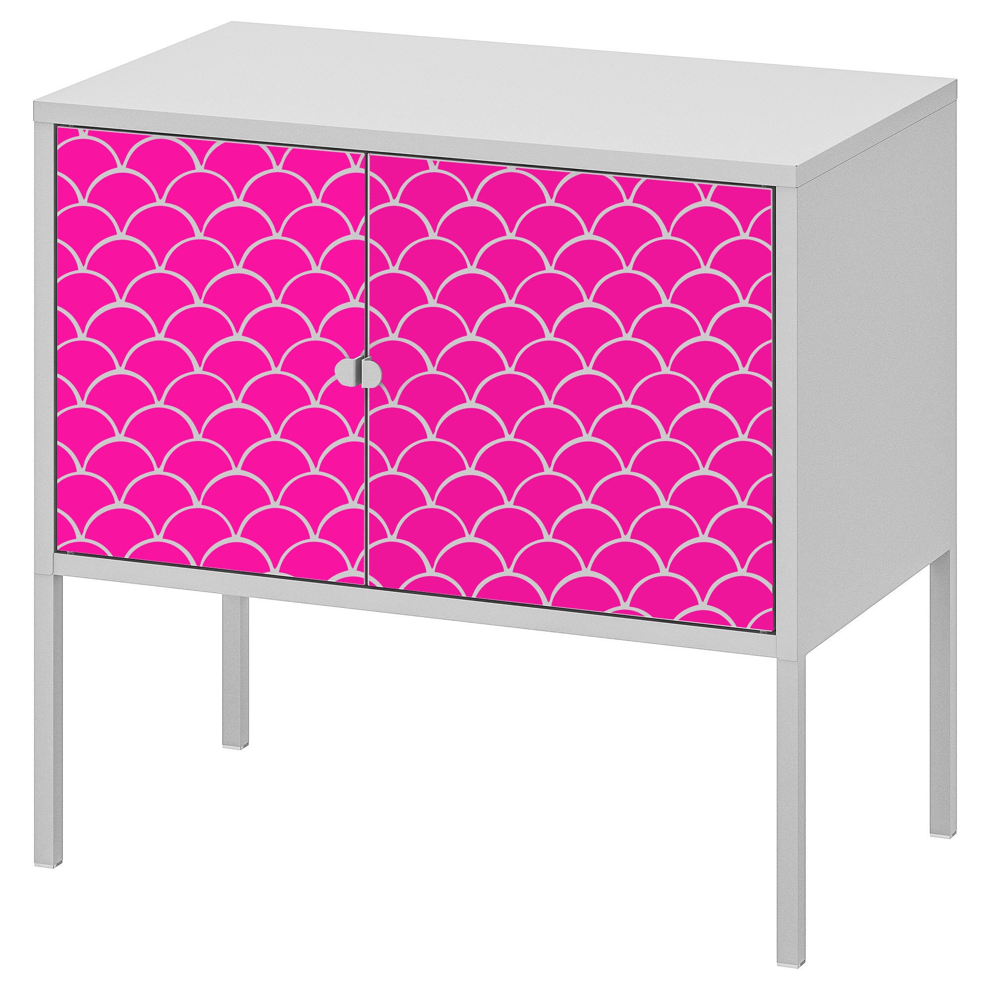 IKEA LIXHULT Storage combination scallops decal Etsy