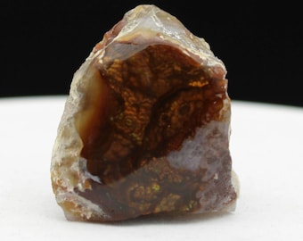 Fire Agate, 325.95 Carat Natural Stone specimen.