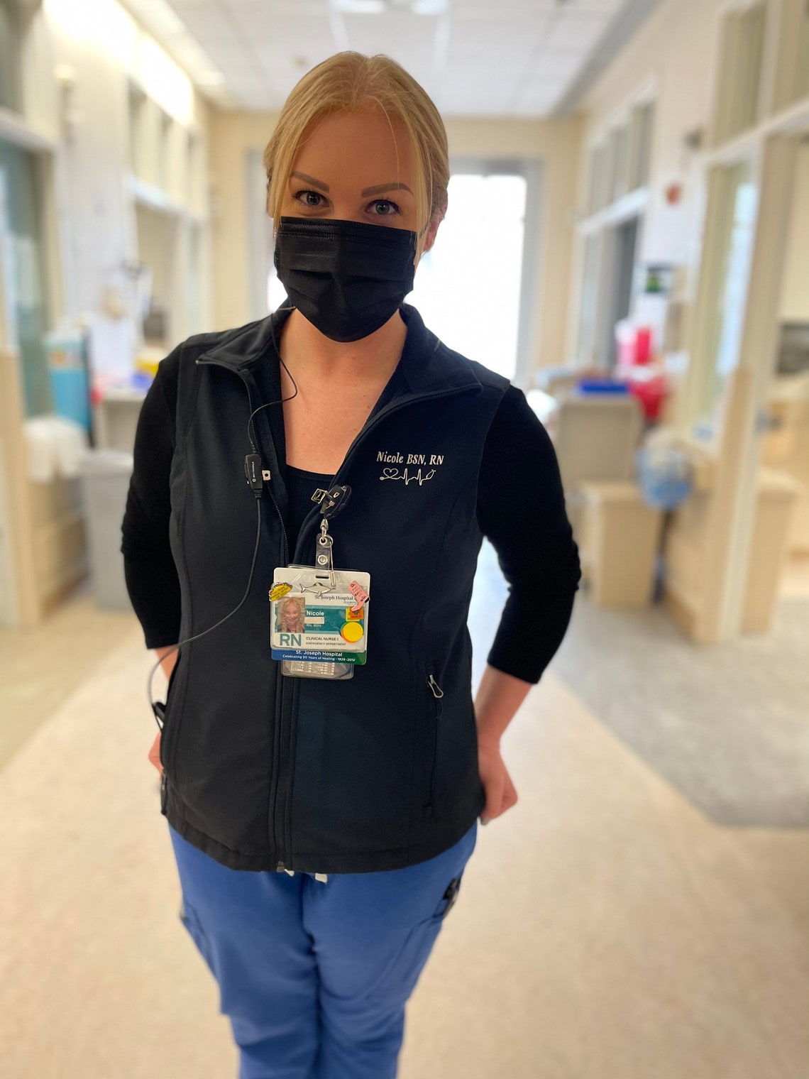 Nurse Vest Gift for Nurse Personalized Vest Vest for Nurse Etsy