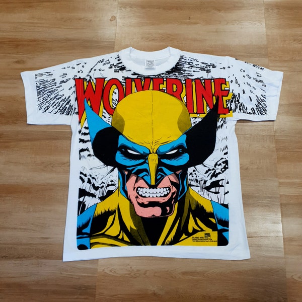 Wolverine marvel comics T-shirt Size XL