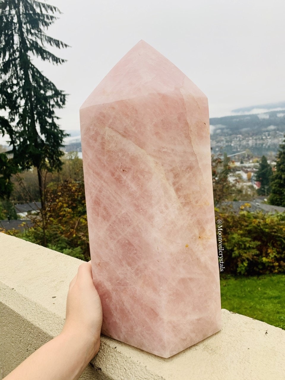 giant rose quartz crystal giant rose quartz crystal