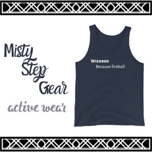 Dungeons and dragons tank top, DnD men&#39;s top, RPG shirt, Dungeon Master gift, Game Master shirt, DnD shirt, Wizard tank top, Wizard shirt