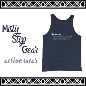 Dungeons and dragons tank top, DnD men&#39;s top, RPG shirt, Dungeon Master gift, Game Master shirt, DnD shirt