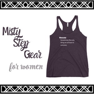 Women&#39;s Racerback Tank, Dungeons and Dragons tank top, DnD tank, DnD Graduation tank, RPG tank, DnD gift