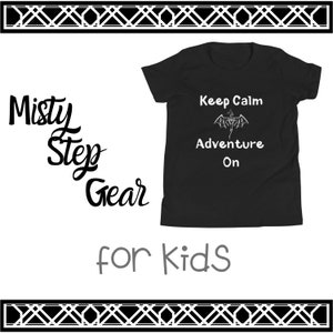 KIDS/YOUTH Dungeons and Dragons, Adventure, Adventurer, Dungeon Master, Game Master, d20, RPG, Wizards of the Coast Shirt