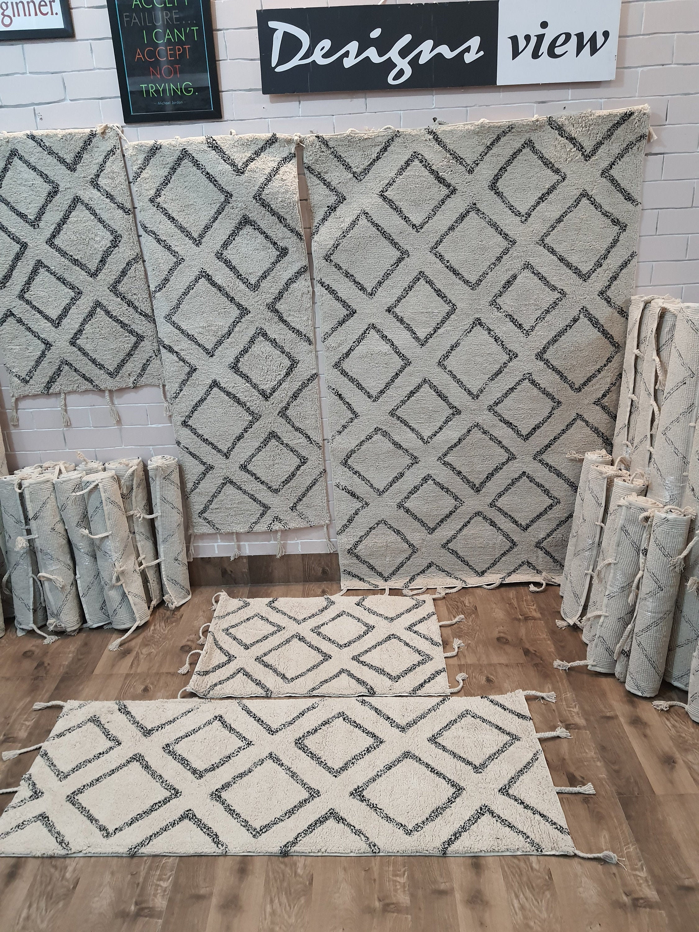 KITCHEN RUGS 140 X 200 Cms 100 COTTON Machine Washable Etsy