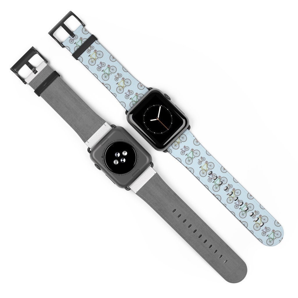 Bicicleta impreso moda Apple Watch Band 42mm 44mm 40mm 38mm | Etsy