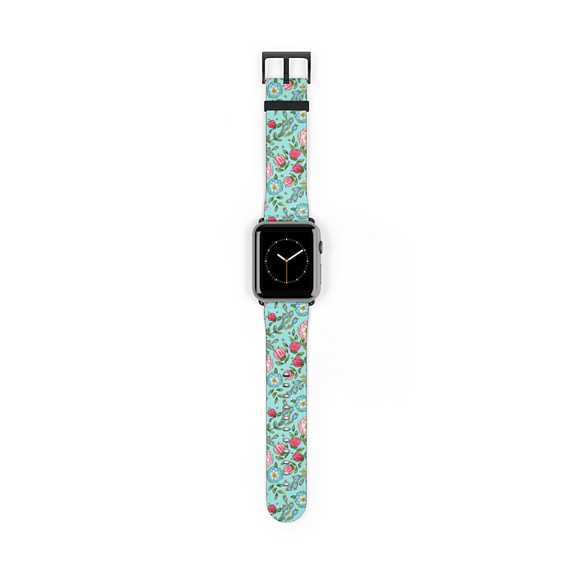 Cute Floral Apple Watch Band iWatch Straps 38 40 42 44mm Faux Etsy