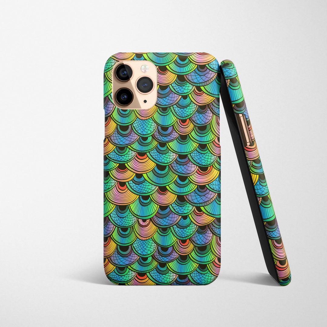 Mermaid Scales Phone Case for iPhone 13 Mini 12 Pro Max 11 SE Etsy