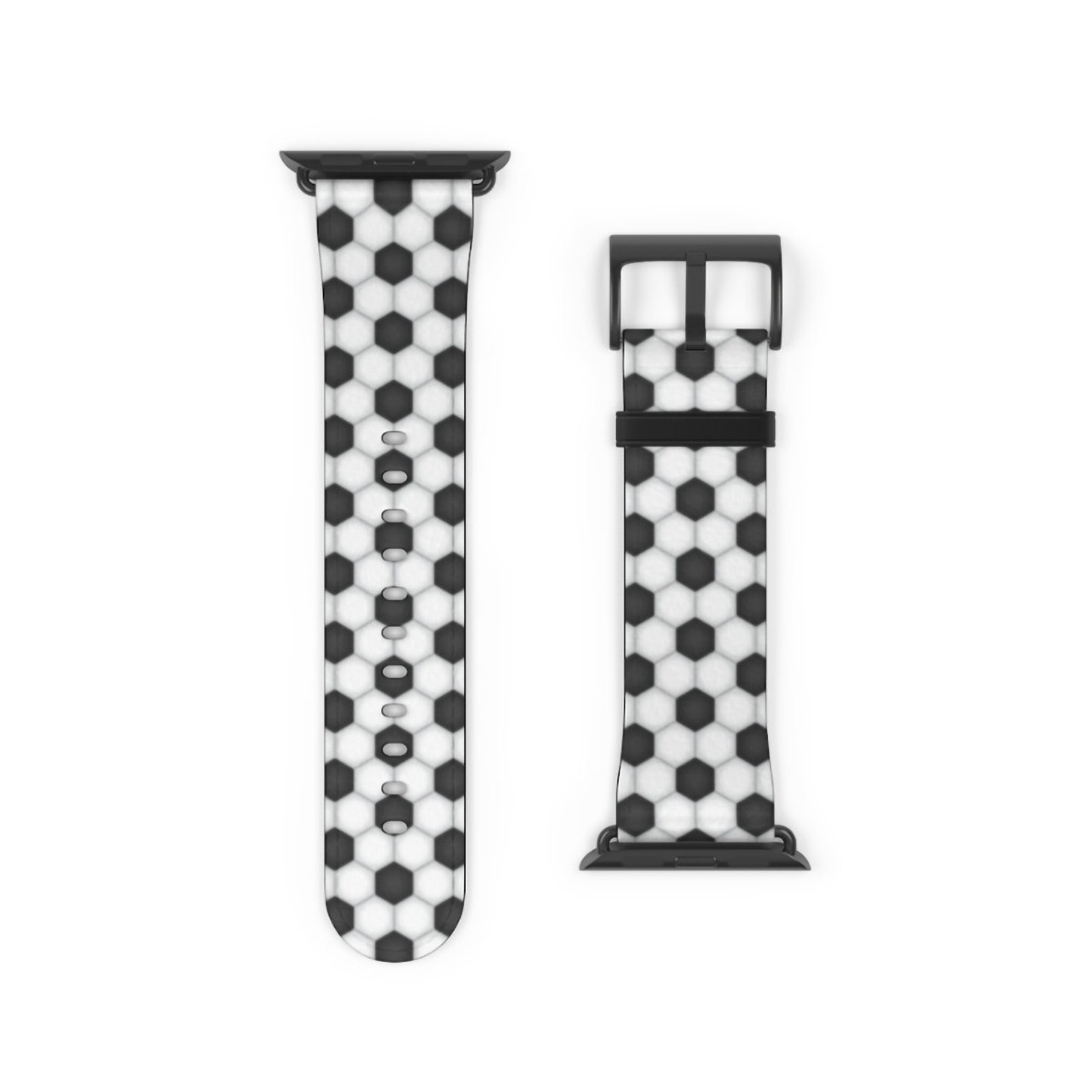 Soccer Apple Watch Band Fashion Print 42mm 44mm 40mm 38mm Etsy