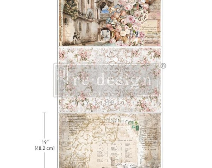 Old World Charm Decoupage Paper Pack Redesign with Prima - Same Day Shipping - Furniture Decoupage