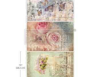 Dreamy Delights Decoupage Paper Pack Redesign with Prima - Same Day Shipping - Furniture Decoupage