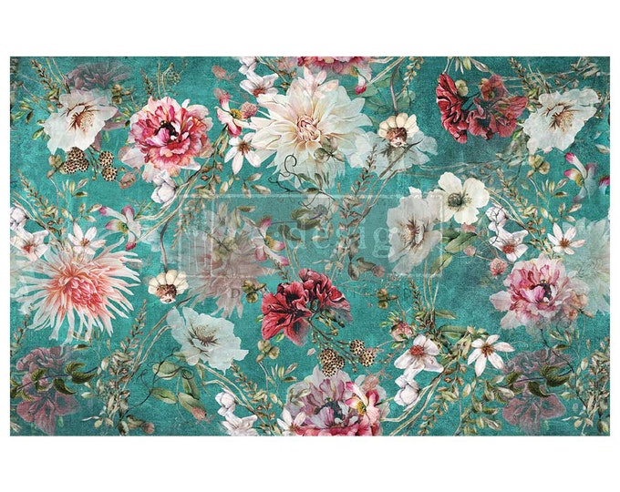 Discovering Dahlias  Decoupage Paper - Same Day Shipping -  Redesign with Prima - Dahlia Forever Collection