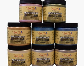 Dixie Belle Moonshine Metallic Paints - Same Day Shipping