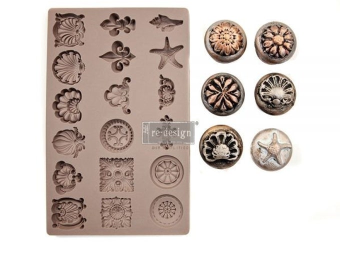 Seashore Treasures by ReDesign With Prima Decor Mould-  Same Day Shipping