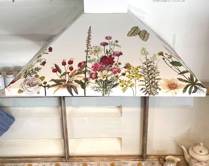 Floral Collection transfer Redesign with Prima - Same Day Shipping - Rub on Transfers - Furniture Transfers - Decor Transfers - Floral Decor