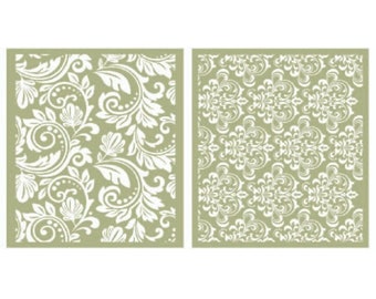 Filigree Silkscreen Stencil Dixie Belle - Same Day Shipping - Reusable Stencil - Furniture Stencil - Décor Stencil