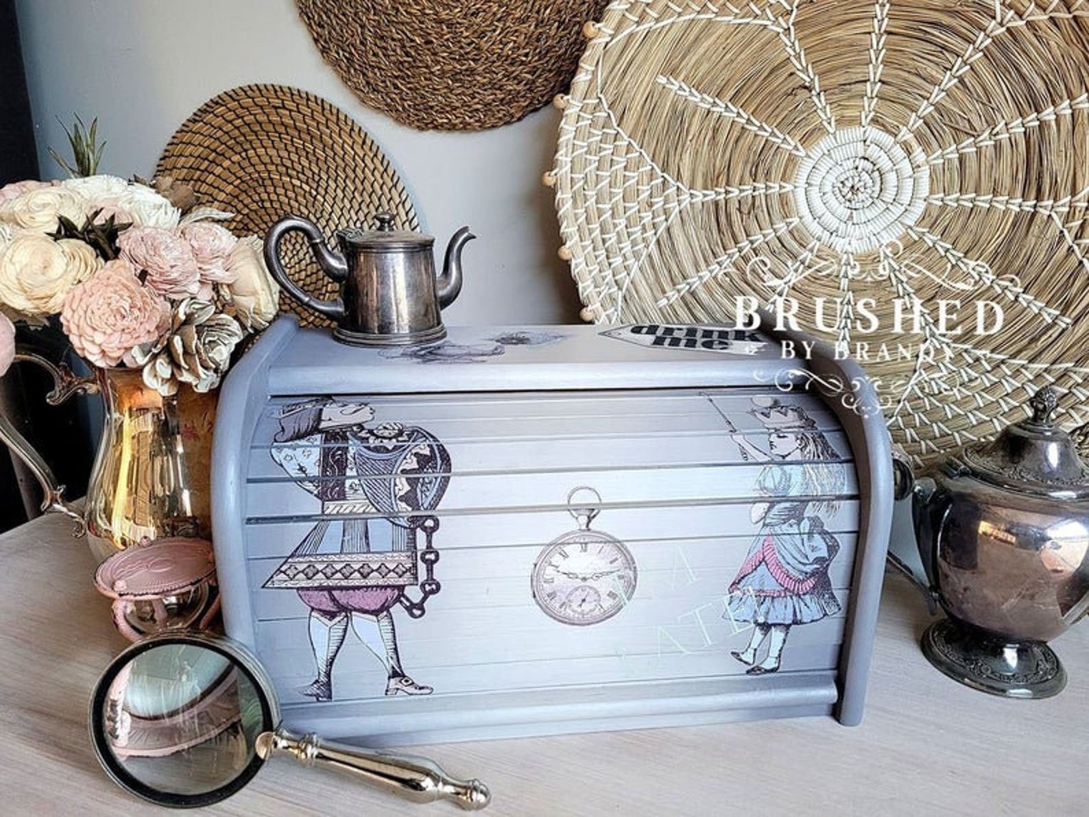 Dixie Belle Alice in Wonderland Furniture Transfer SAME DAY Etsy