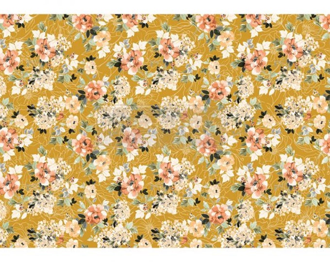 Fleurette Dress Decoupage tissue paper 11.5" x 16.25" Redesign with Prima - Same Day Shipping - Rice Paper - Furniture Decoupage Paper