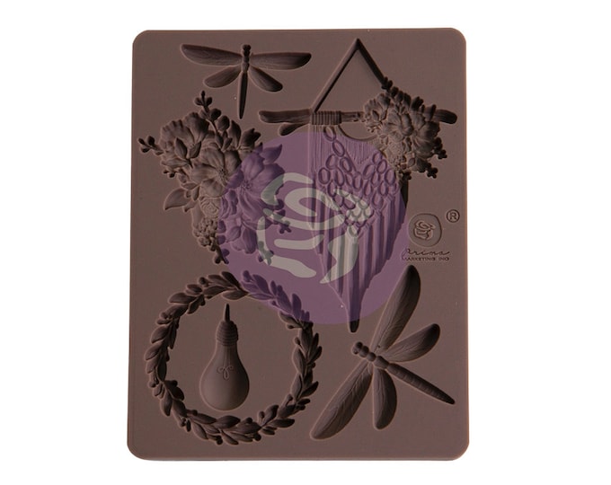 Aquarelle Dreams Silicone Mould - Same Day Shipping - Redesign with Prima - Candy Mold - Furniture Mould - Resin Mold