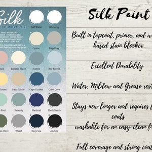 Dixie Belle Silk All-In-One Mineral Paint Same Day Shipping Acrylic Based Paint Built in Primer and Topcoat Furniture Paint image 6