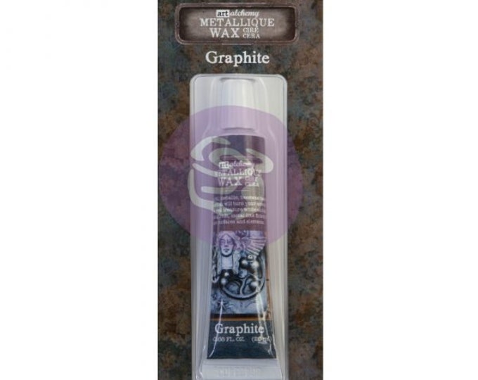 Graphite Art Alchemy Metallique Wax - Same Day Shipping - Metallic - Mixed Media Wax - Furniture Wax - Gilding Wax