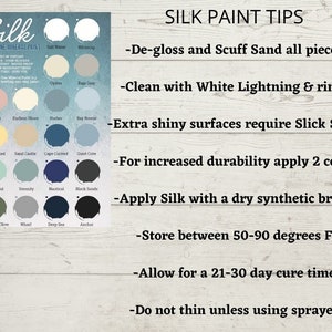 Dixie Belle Silk All-In-One Mineral Paint Same Day Shipping Acrylic Based Paint Built in Primer and Topcoat Furniture Paint image 5