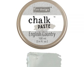 English Country Chalk Paste - Redesign by Prima - Same Day Shipping - Stencil Paste - Paint for Raised Stencils - Furniture Paint Paste