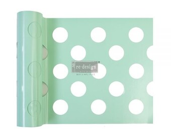 Multi Large Dot Stick and Style Stencil Roll - Redesign with Prima - Same Day Shipping - Reusable Stencil - Adhesive Stencil - Polka Dots