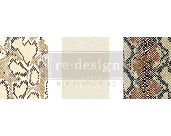 Wild Textures mid size transfers by Redesign with Prima 8.5" x 11" - Same Day Shipping - Rub On transfers - Decor transfers