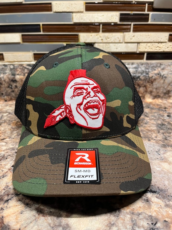 Richardson 110 S/m Flex Fit Camo Vintage Braves Patch Hat - Etsy