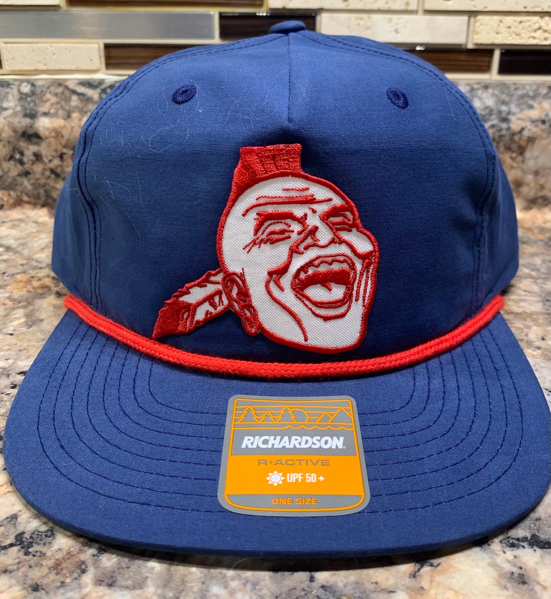 Richardson 256 Vintage Braves Patch Hat - Etsy