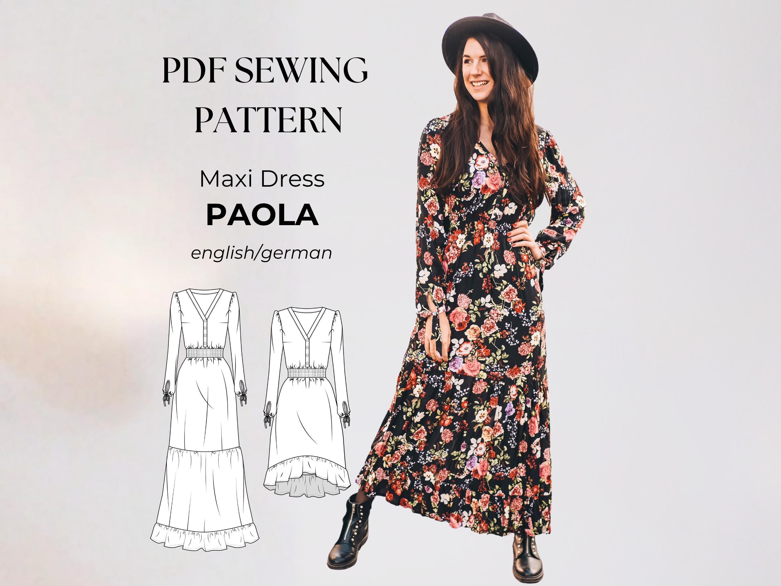 chinese dress ladies Jolie 'Lakeview Cottage' Maxi-Line Dress