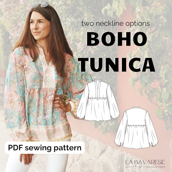 Boho Sewing Pattern Etsy