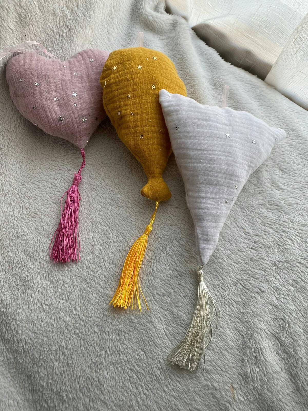 Corona decorativa 3D para dormitorios infantiles en tejido | Etsy