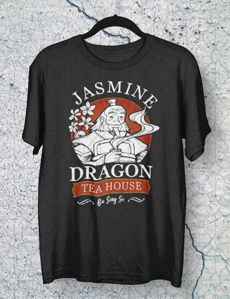 Jasmine Dragon Tea Shop Shirt Avatar the Last Airbender Etsy