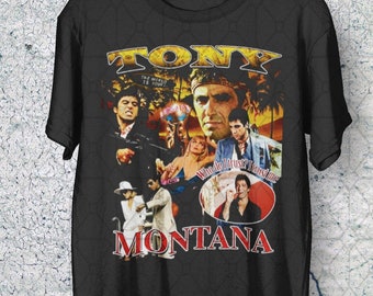 Tony Montana Shirt - Etsy