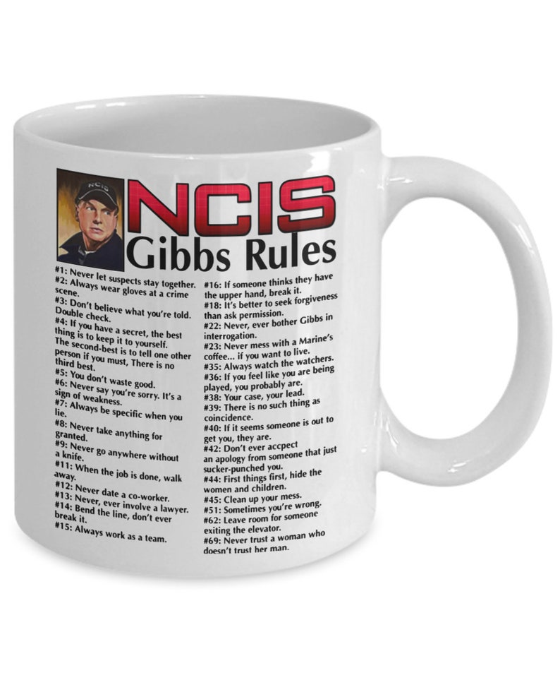 Ncis gibbs rules 69 rules