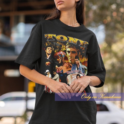 Tony montana scarface t shirt Clearance