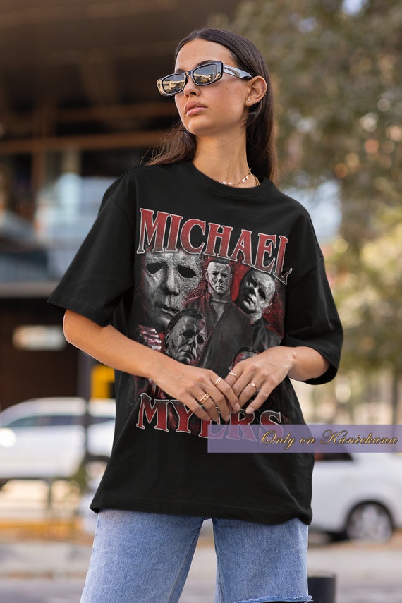 MICHAEL MYERS Vintage TShirt,Jason Voorhees Halloween T-Shirt Friday the  13th