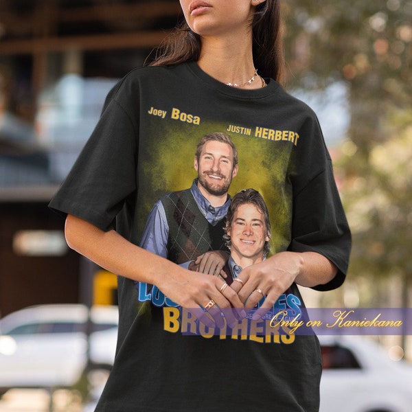 Los Angeles Brothers - Joey Bosa x Justin Herbert -  Make Chargers Great Again Football Shirt