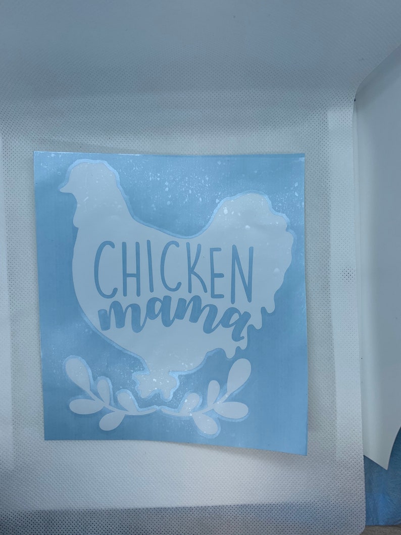 Chicken Mama Vinyl Decal - Etsy