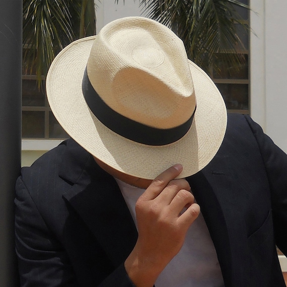 Sombrero Fedora Con Parte Plana A La Moda Para Hombre, Sombrero Fedora Con Parte Plana A La Moda Para Hombre,