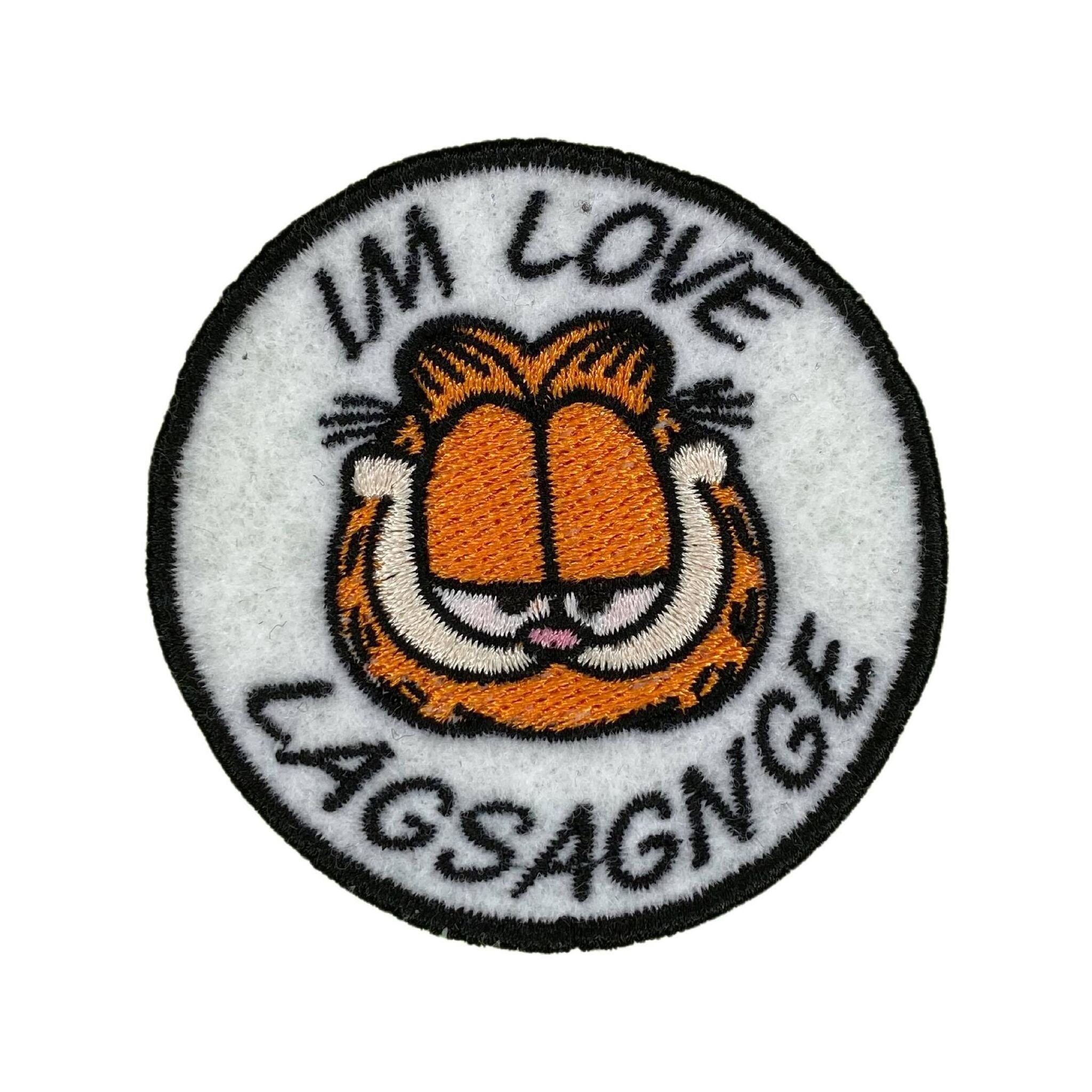 ➤ Iron on Patch Garffield | Cools Large iron on patches
