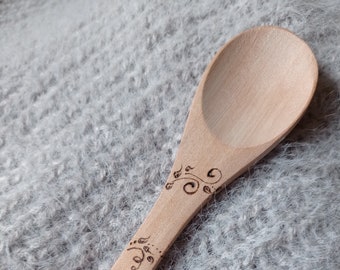 Wooden teaspoon